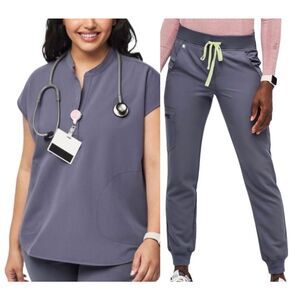 Figs Scrub Set Space Navy Rafaela + HW Zamora